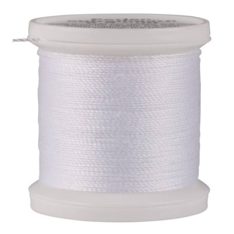 Gyöngyfűzőcérna - Fehér - 0,2 mm - 100 méter/tekercs