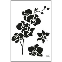 Viva stencil - Orchidea - 21x29,7 cm