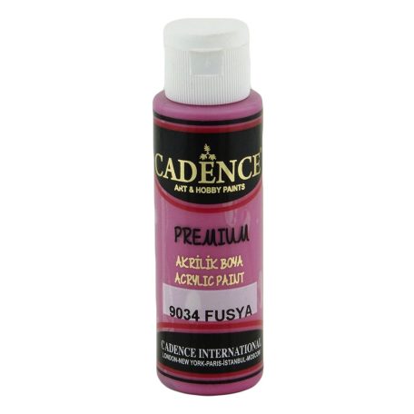Cadence Premium festék - Fukszia - 70 ml - 9034