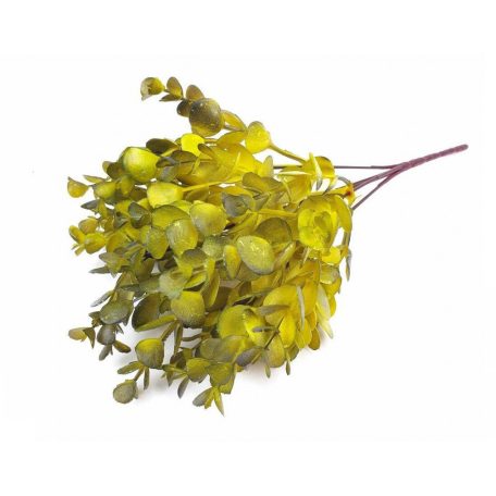 Eukalypthus műzöld csokor - Sárgás zöld - 31 cm