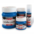 Pentart, matt akrilfesték, kék - 20 ml, 50 ml, 100 ml, 230 ml