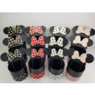 Pöttyös doboz beszúrós masnis fülekkel - fehér -  3db-os szett