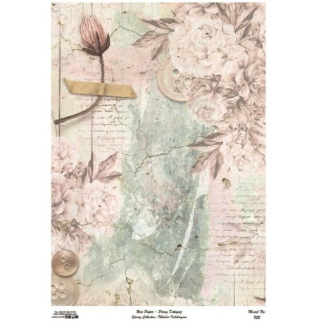 Cadence rizspapír - A4 - 21x30 cm - 952 - Raktáron