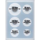 Szilikon öntőforma műgyantához - gömbök, 6 méret