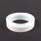 Szilikon öntőforma műgyantához - karkötő, fazettált, 6 cm, széles