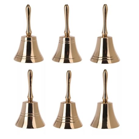 Csengő fém - Arany - 11 cm