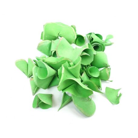  Fa tölcsér virág zúzmarás világoszöld - 5 cm - 6 dkg/csomag