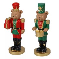 Maci figura katona álló - 18 cm, 28 cm