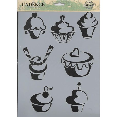 Cadence stencil - 21x30 cm - AS-440