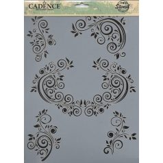 Cadence stencil - 21x29 cm - AS-474