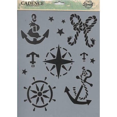 Cadence stencil - 21x30 cm - AS-514