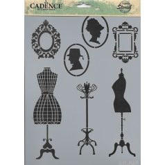 Cadence stencil - 21x30 cm - AS-545