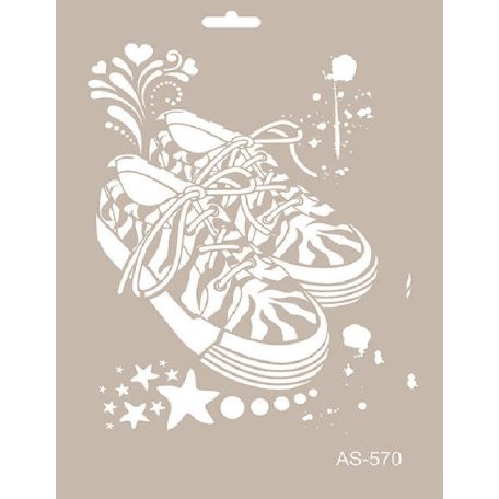 Cadence stencil - 21x29 cm - AS-570