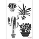 Cadence stencil - 21x30 cm - AS-597