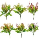 Bogyós díszítő - 5 ágú mix - 34 cm