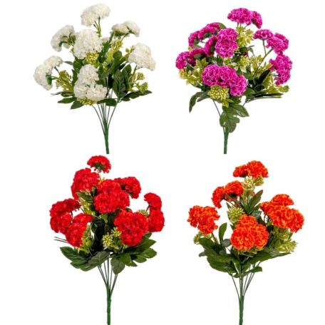 Büdöske csokor 24 virágos mix - 43 cm