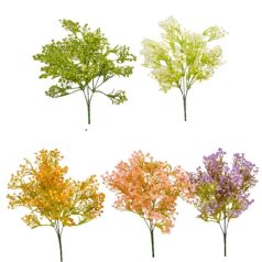 Fátyolvirág - 5 ágú mix - 5 színben - 35 cm