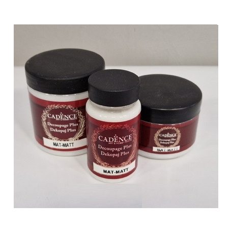 Cadence Decoupage Plus ragasztó - Matt - 90 ml, 150 ml, 250 ml