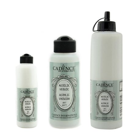 Cadence Vízbázisú matt lakk - 70 ml, 120 ml, 250 ml, 500 ml, 750 ml