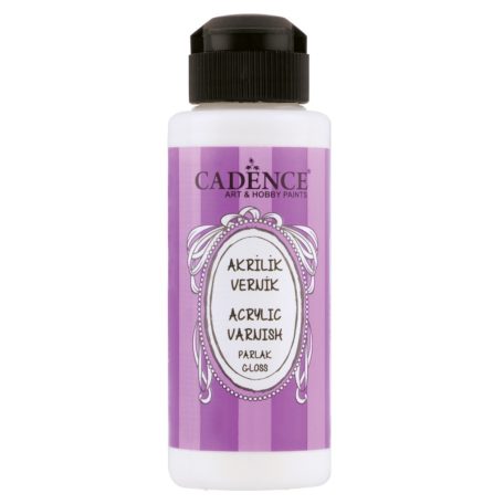 Cadence vízbázisú fényes lakk - 70 ml, 120 ml, 250 ml 