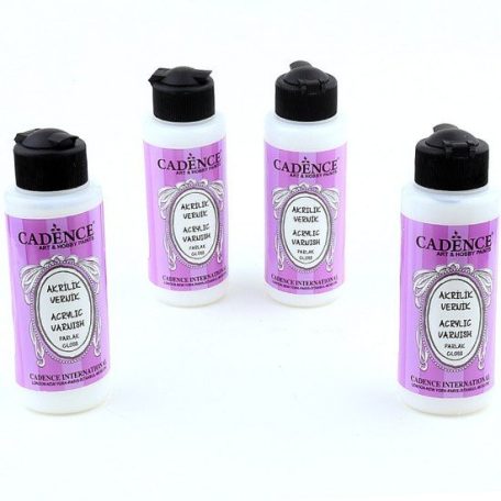 Cadence vízbázisú fényes lakk - 70 ml, 120 ml, 250 ml 