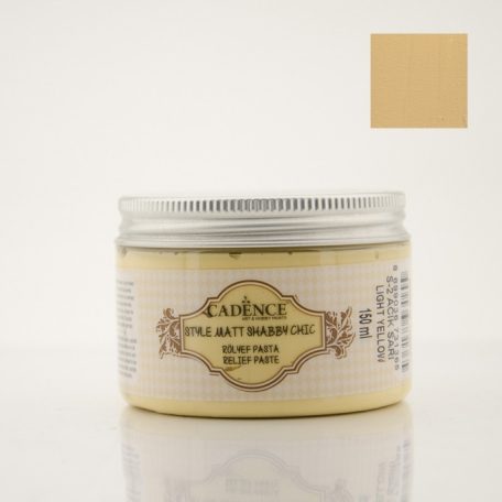 Cadence paszta matt shabby -  Light Yellow - 150 ml - SR-02
