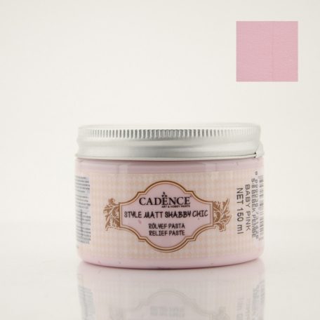 Cadence paszta matt shabby - Babarózsaszín - 150 ml - SR-08