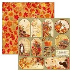   Ciao Bella scrapbook papír - Autumn 2. - 2 oldalas - 30,5 x 30,5 cm