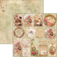   Ciao Bella scrapbook papír - 2 oldalas - 30,5 x 30,5 cm - CBSS-094