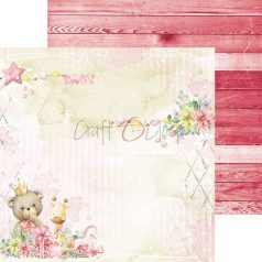   Hello Little Girl papírtömb - 15,25x15,25cm - 24db kétoldalas papír