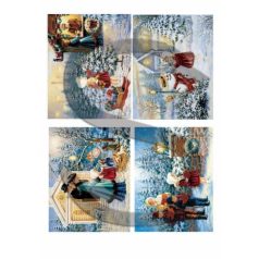   Rizspapir - A4 - Piros ruhás kislány kalandjai 3. - CK-1822