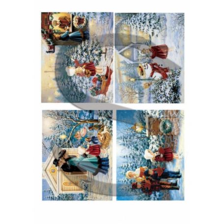 Rizspapir - A4 - Piros ruhás kislány kalandjai 3. - CK-1822