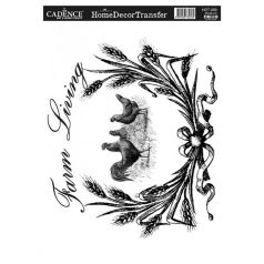 Cadence Home decor transzfer - 25 x 35 cm - HDT-59