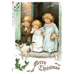 Paper Design rizspapír - A5, A4 - Christmas - 0350 