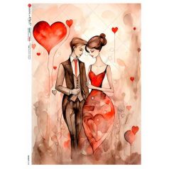 Paper Design rizspapír - A5 - Holiday - 0138