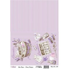 Paper Design rizspapír - A5 - Flowers - 0423