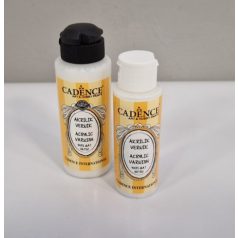  Cadence Vízbázisú selyemfényű lakk - 70 ml, 120 ml