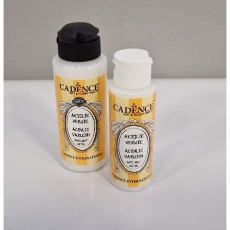  Cadence Vízbázisú selyemfényű lakk - 70 ml, 120 ml