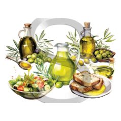   Rizspapír - A4 - Vintage konyhai kollekció - Mediterrán konyha 5. - CK-4775