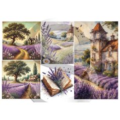 Rizspapír - A4 - Provanszi udvarházak 2. - CK-4837