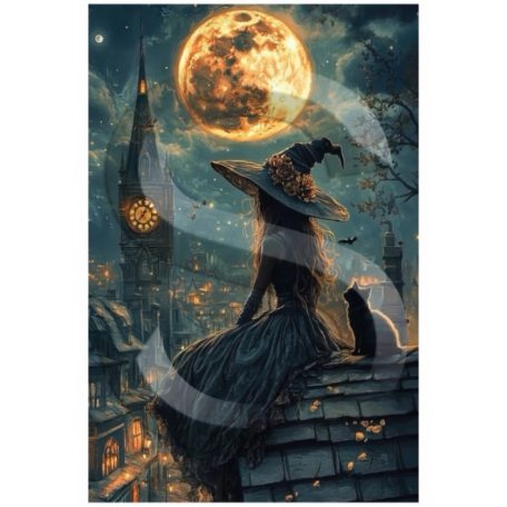  Rizspapír - A4 - Fantasy sorozat: Halloween éjszakáján 3.- CK-4882