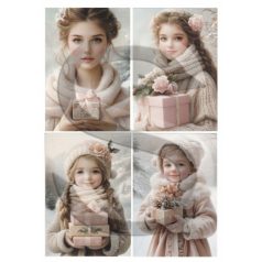 Rizspapir - A4 - Karácsonyi ajándékok 1. - CK-4897