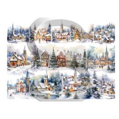 Rizspapir - A4 - Karácsonyi házak 5. - CK-4902