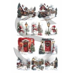 Rizspapir - A4 - Karácsonyi képecskék 15. - CK-4990