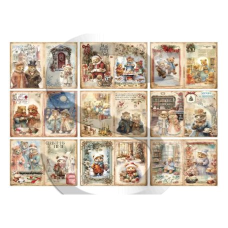 Rizspapir - A4 - Karácsonyi képecskék 16. - CK-4991