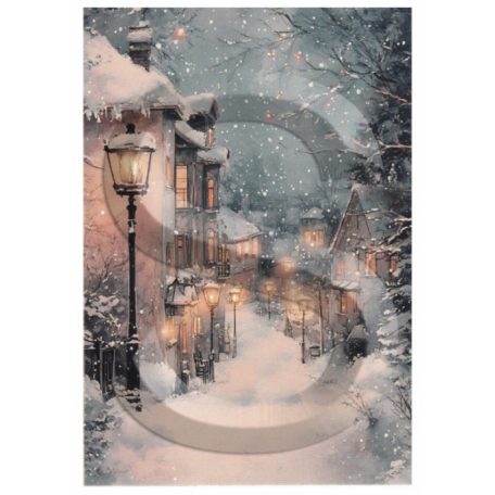 Rizspapir - A4 - Hóesésben 1. - CK-4993