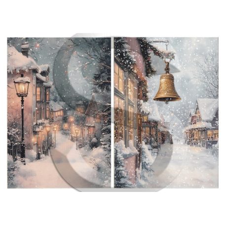 Rizspapir - A4 - Hóesésben 2. - CK-4994