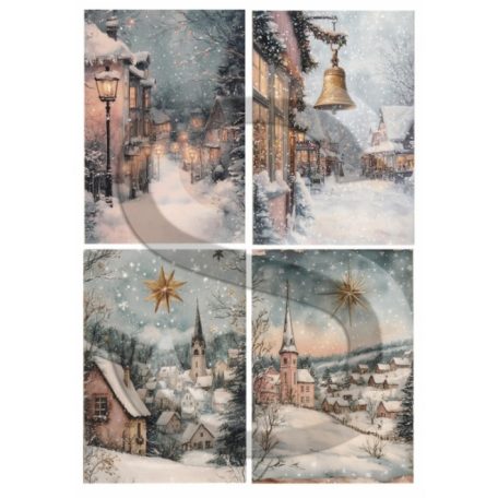  Rizspapir - A4 - Hóesésben 3. - CK-4995