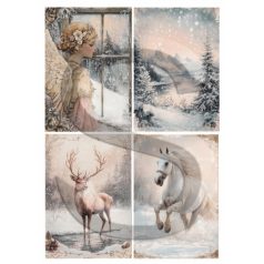 Rizspapir - A4 - Hóesésben 4. - CK-4996