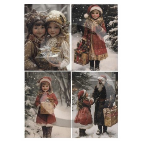 Rizspapir - A4 - Karácsonyi ajándék 4.- CK-5021